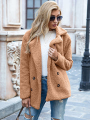 ™AURVYA Teddy Vinterjakke – Myk, Varm & Stilig (Flere Farger)
