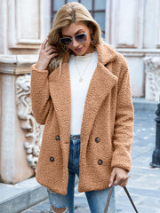 ™AURVYA Teddy Vinterjakke – Myk, Varm & Stilig (Flere Farger)