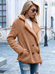 ™AURVYA Teddy Vinterjakke – Myk, Varm & Stilig (Flere Farger)