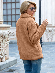 ™AURVYA Teddy Vinterjakke – Myk, Varm & Stilig (Flere Farger)