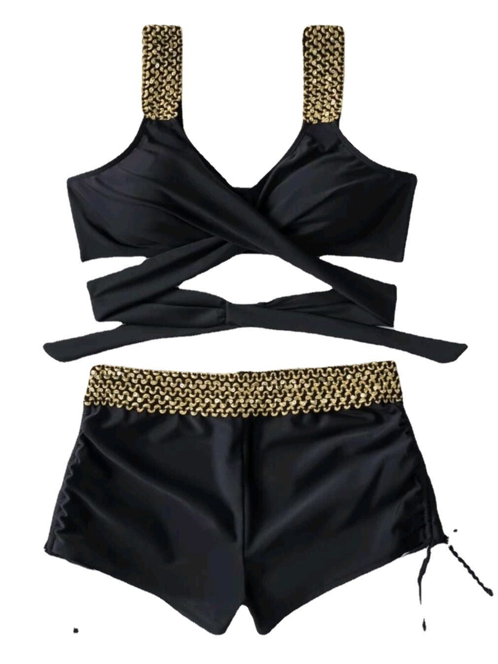 ™ Bikiniset med kedjedetaljer