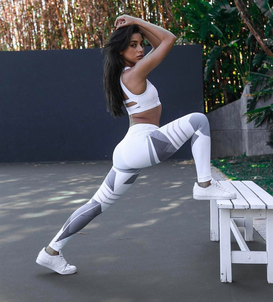 ™Sporttights med hög midja – Komfort och prestanda 