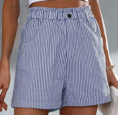 ™Randiga Hotpants – Avslappnad och elegant sommarkänsla