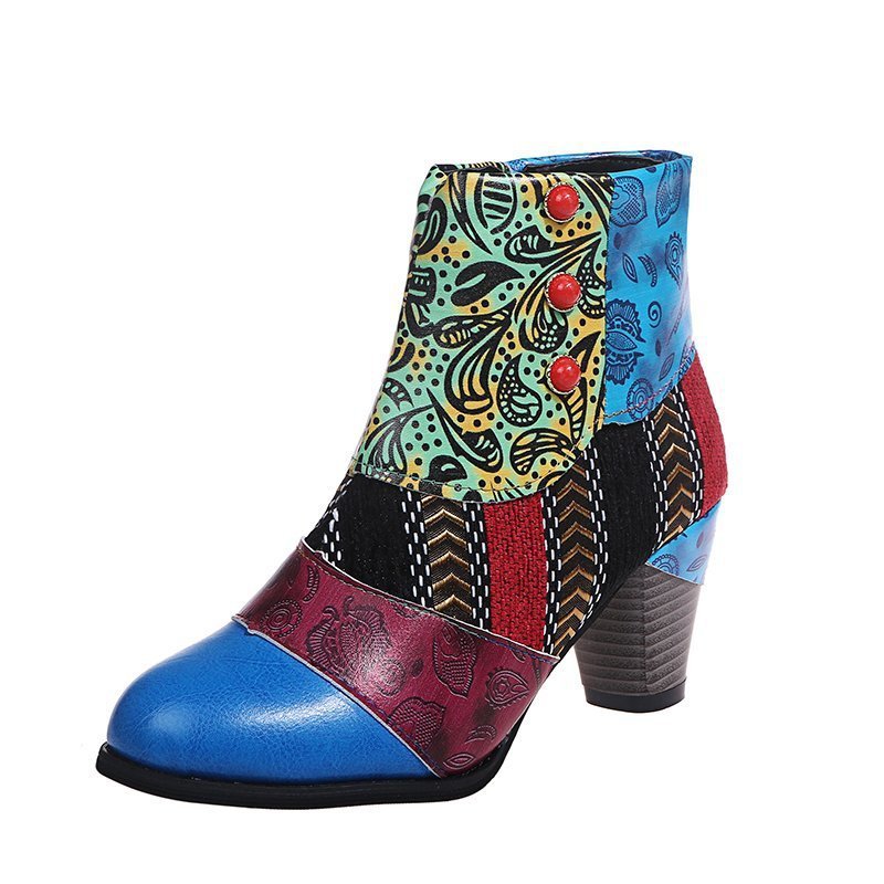 Ankelboots – Färgglada och snygga