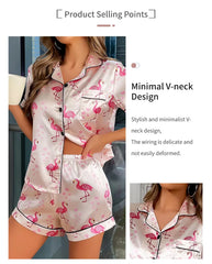 ™Satin Prinsesspyjamas - ROSA