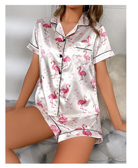 ™Satin Prinsesspyjamas - ROSA