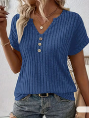 ™Mjuka ränder – Ribbad topp med stil