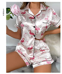 ™Satin Prinsesspyjamas - ROSA