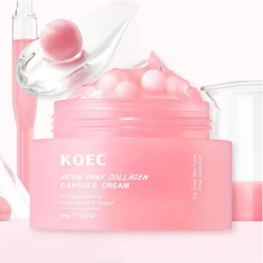 ™ KOEC PDRN Pink Collagen Capsule Cream – Återfuktande anti-agingkräm 