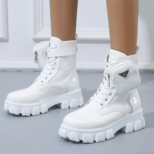 Urban Armor – Luksuriøse Combat Boots med Lomme
