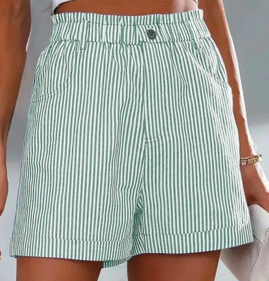 ™Randiga Hotpants – Avslappnad och elegant sommarkänsla