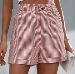 ™Randiga Hotpants – Avslappnad och elegant sommarkänsla