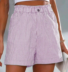 ™Randiga Hotpants – Avslappnad och elegant sommarkänsla